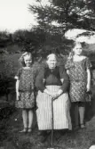 Text i album:Farmor.  Fotnot. Museets kommentar. De flesta bilder i albumet är från 1930-talet.