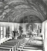 S:t Laurentii kyrka.   I serien ingår bilder som är tagna 1953-54, därför är antagligen också denna bild från något av dessa år.