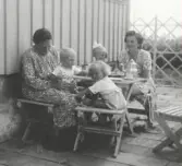 Fr.v. Ruth W, Leif J, Ulla J, Anita o Maj-Britt.