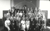 Gruppfoto Baptistkyrkan i Falkenberg 1936.   Personer från vänster räknat.   Övre raden:x,x,x,GLIMBY Bertil, x,x,x,x, ANDERSON Anna, x, SKOOG Hulda.   Rad 2: x,x,x,x,x, ISAKSSON Märta, x,x,x, TULLBERG Signe, x, x, SALOMONSSON Ellen?.  Rad 3: x,x, FURUHOLM Lisa?, x,x, ANDERSSON Maj, FRANSSON Anna?,  GÖRANSSON/ÖBERG Judit,   PETTERSSON Hulda, NYQVIST Eva,  TULLBERG Eva, ANDERSSON Alice,  BENGTSSON Hedvig.  Nedre raden: EKROTH Joel, SWEDBERG Ruben, SWEDBERG, LARSSON Karin,  LARSSON Karl Anton,  JOHANSSON Herbert och okänd.