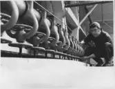 PM 2 (pappersmaskin) före nedmontering, sent 1970 -tal tidigt 1980 -tal. Gamla bruket.