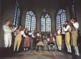 Vi sjunger tillsammans. Söndag 5/3 1978. Midfastosöndagen. Konsert i Falkenbergs kyrka med bl.a. Falkringens spelmanslag.