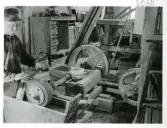 Bild från tillverkningen på Bo Fajans.