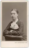 Porträtt på Elisabeth Lindwall år 1881.