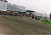 Travloppet Olympiatravet på Åbytravet i Åby, Mölndal, den 10 april 1999.
