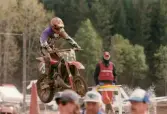 SM i motocross på Blixåsbanan i Balltorp, Mölndal, den 27 maj 1996.