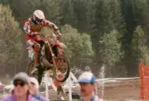 SM i motocross på Blixåsbanan i Balltorp, Mölndal, den 27 maj 1996.