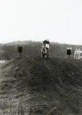 Motocrosstävling på Blixåsbanan i Balltorp, Mölndal, okänt årtal.