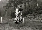 Motocrosstävling på Blixåsbanan i Balltorp, Mölndal, okänt årtal.