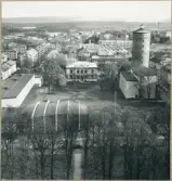 Vänersborg. Utsikt från Vänersborgs kyrka