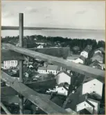 Vänersborgs kyrka. Renovering av kyrkospiran