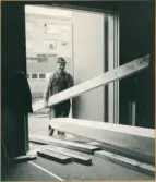 Vänersborg. Stora Biografen, renovering av kyrkspiran