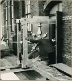 Vänersborg. Stora Biografen, renovering av kyrkspiran