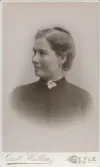 Kvinnoporträtt. Mathilda Andersson, 1889.