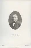 Porträtt av Aug. Nilson.