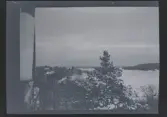 Vy från Villa Solveden, Djurholm.