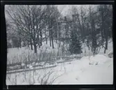 Vy mot familjen Morthensens villa Solveden, Djursholm.