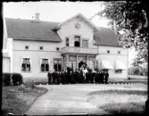 Nårunga. Prästmöte i Nårunga prästgård.