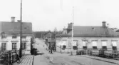 Tullgatan mot norr, Söderhamn. Foto år 1903.