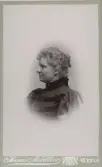 Porträtt av Elisabeth Gustafsson (lärarinna). (Enligt text i album).