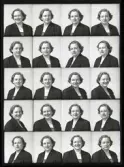 Kvinnoporträtt, Fru Svanström, Vänsta, Kolbäck.
Ur Gustaf Åhmans samling.