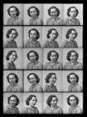 Porträtt, Dagmar Bergman, Sofielund, Strömsholm.
Ur Gustaf Åhmans samling.