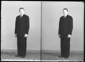 Mansporträtt, Sten Gustafsson, Bärsta, Kolbäck.
Ur Gustaf Åhmans samling.