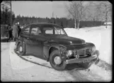 Krock, Lustigkulla, Hallstahammar. 25 mars 1951. Landsfiskalen i Kolbäcks distrikt, Hallstahammar.
Ur Gustaf Åhmans samling.