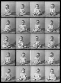 Barnporträtt, Kristina. Tage Pettersson, Kolbäck, polyfoto.
Ur Gustaf Åhmans samling.