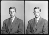 Porträtt, Hans Hedström, Vänsta, Kolbäck.
Ur Gustaf Åhmans samling.