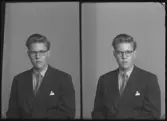 Porträtt. Ulf Karmstig. Sörstafors. Ur Gustaf Åhmans samling.