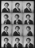 Grupporträtt, Eva Kleist. C. Anton Kleist, Olfsta, Kolbäck.
Ur Gustaf Åhmans samling.
