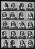 Porträtt. Fröken Ruth Svensson, K. E. V..
Ur Gustaf Åhmans samling.