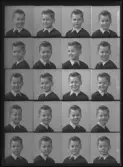 Pojkporträtt. Per-Helge Karlsson. Torsvägen 20B, Hallstahammar. Ur Gustaf Åhmans samling.