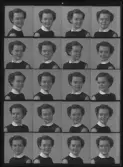 Porträtt. Anita Wallin. Amsta. Ur Gustaf Åhmans samling.