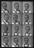 Pojkporträtt, polyfoto. Fru Elsie Nyberg, Stiftelsen, Kolbäck. Ur Gustaf Åhmans samling.