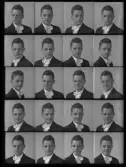 Porträtt, polyfoto. konfirmation, 
Ulf Alexandersson. Vallbygatan A? Kolbäck.
Ur Gustaf Åhmans samling.