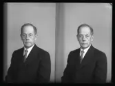 Porträtt, körfoto, Bengt Andersson, Vänsta.
Ur Gustaf Åhmans samling.