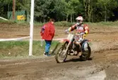 SM i motocross på Blixåsbanan i Balltorp, Mölndal, i maj 1996.