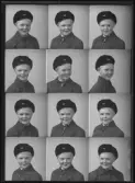 Porträtt. Esko Sirén. Tingshusvägen, Kolbäck. Ur Gustaf Åhmans samling.