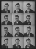 Porträtt. Ingemar Andersson, Åkervägen 8, Hallstahammar. Ur Gustaf Åhmans samling.