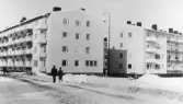 Granvägen från söder år 1963 i Söderhamn.