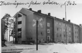 Tallvägen från söder år 1963, Söderhamn.