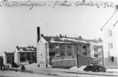 Tallvägen från söder år 1963, Söderhamn.