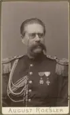 Porträtt av Nordenskiöld 1887, svensk militär.