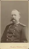 Porträtt av Gustaf Alfons Mellin, svensk militär.