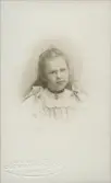 Porträtt av Kerstin Engwall, våren 1901.