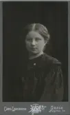 Porträtt av Hanna Boman 1905.