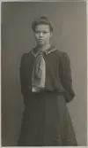 Porträtt av Barbro Samelius, våren 1907.