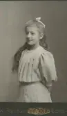 Porträtt av Astrid Andersson, 1904.